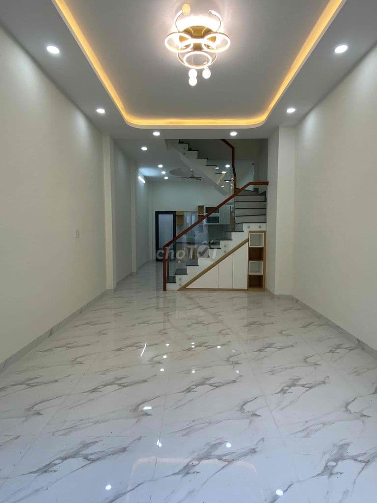 Chủ ngợp cần bán Nhà bán 56m2 - 4 tầng xây hẻm 6m thông cạnh Aeon TP - Ảnh 2