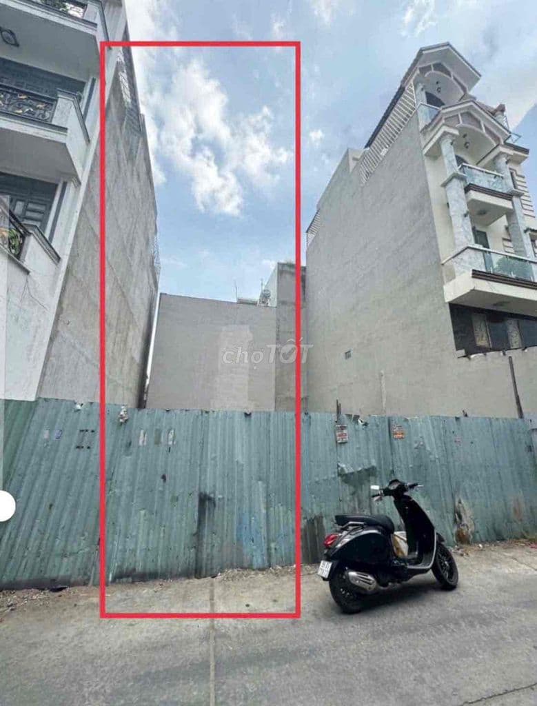 BÁN ĐẤT-KHU GÒ XOÀI-5,2X15M- HẺM XE TẢI THÔNG-GIÁ NHỈNH NHẸ 5Tỷ