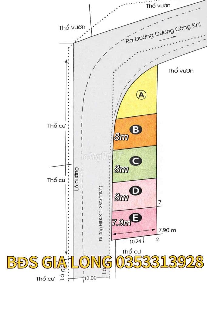 ✅04 LÔ ĐẤT GIÁ 3 TỶ 600 TRIỆU – BÀ ĐIỂM – TP HCM - Ảnh 2