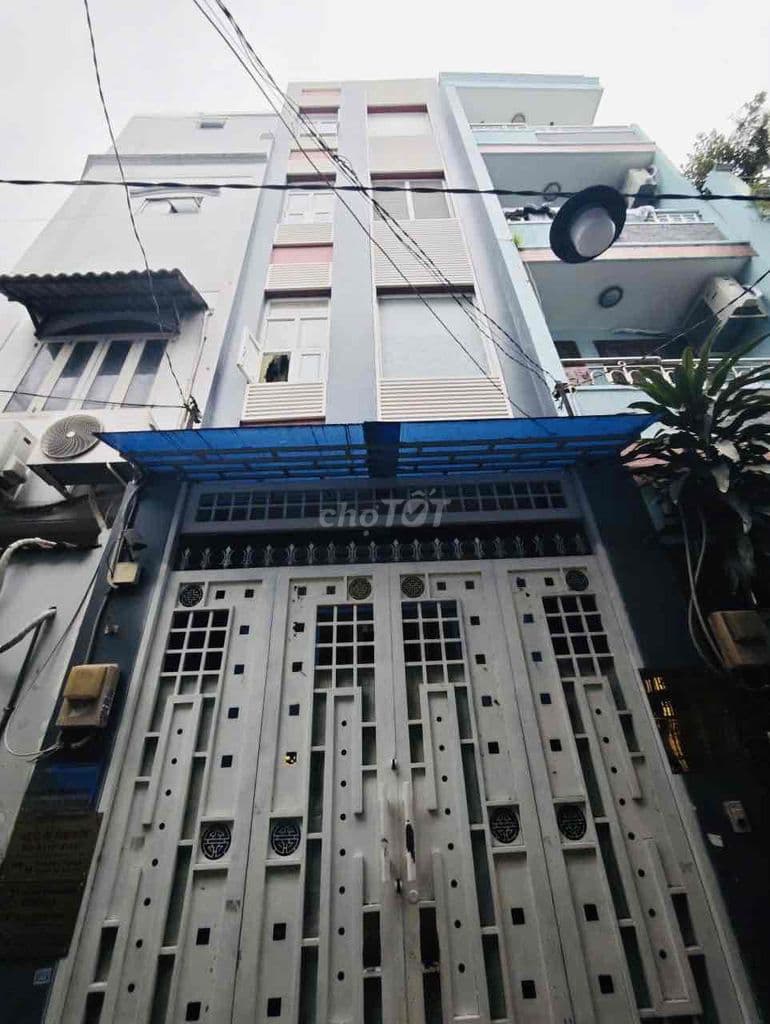 BÁN NHÀ SÁT MT CMT8 Q3 3.5x16m 56m2 trệt 3 lầu 7pn Giá 9.2 tỷ tl