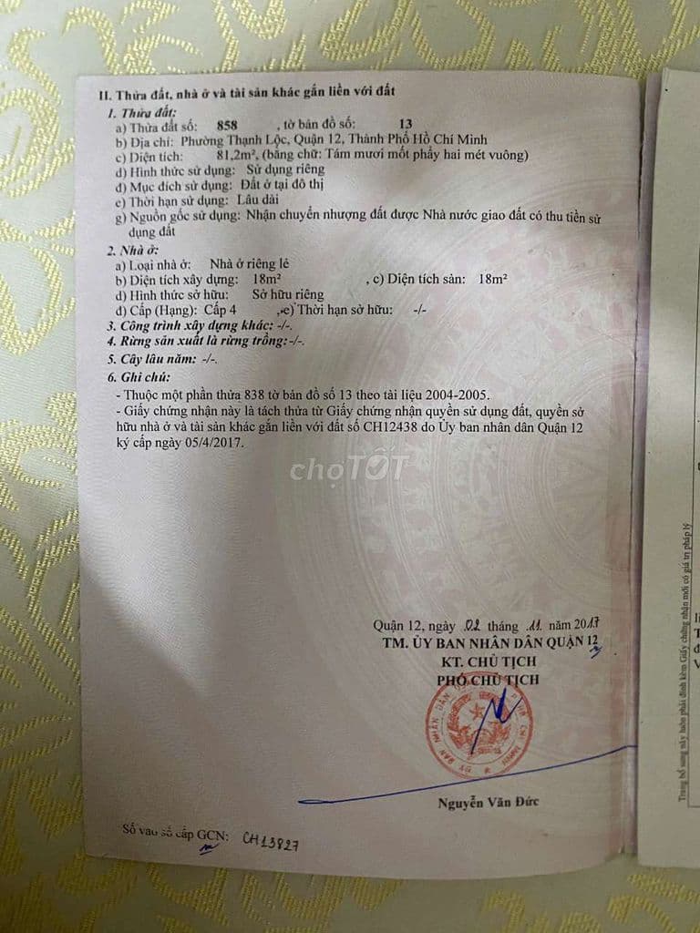 Đất thổ cư hẻm 9m Gần sông Sài gòn 4x21m - Ảnh 3