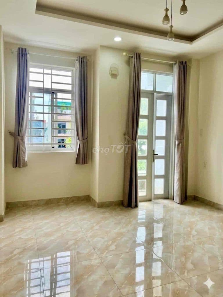 Q.12 - HẺM THÔNG NGUYỄN VĂN QUÁ - 4 x 13.5 - 4 TẦNG BTCT - 4 PHÒNG NGỦ - Ảnh 3