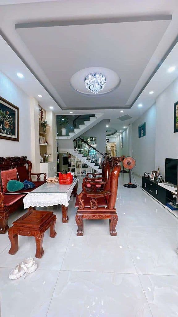 NHÀ CHÍNH CHỦ 4 TẦNG HẺM XE HƠI THÔNG KHU DÂN HIỆN HỮU KHÔNG QUY HOẠCH - Ảnh 3