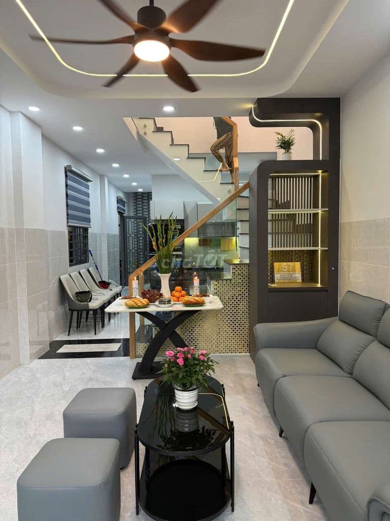 Bán nhà:4x15,1lầu,3PN mới 100% đường 19,Tân Hưng,hồ chí minh - Ảnh 3