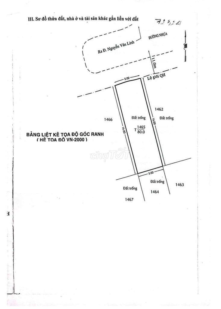 ❤️LÔ ĐẤT ĐẸP (5x16m) mặt tiền đường số KDC Bình Điền - Nguyễn Văn Linh - Ảnh 2