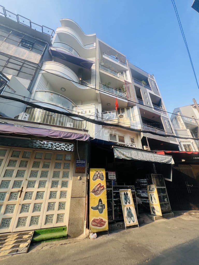 Nhà mặt tiền trục chính hẻm 373/ Lý Thường Kiệt, Q.TB, 3.5x14m 5 tầng