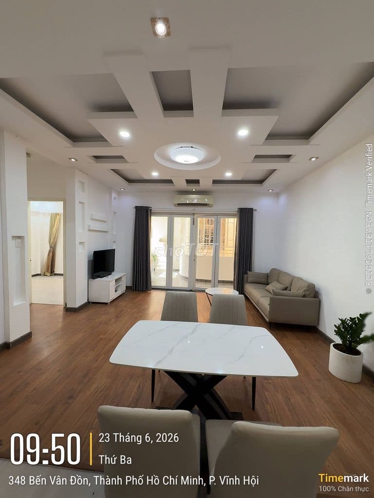 Bán căn hộ 86m2, căn góc Khánh Hội 2, có sổ hồng