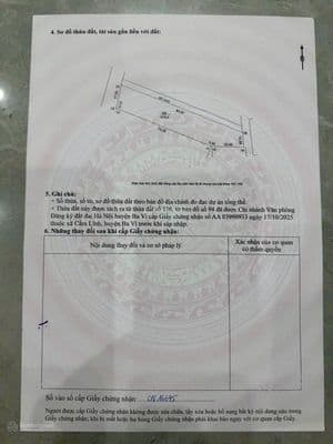 BÁN 2 LÔ ĐẤT 3 MẶT TIỀN SẴN SỔ VIEW HỒ CẨM LĨNH-BA VÌ - Ảnh 3