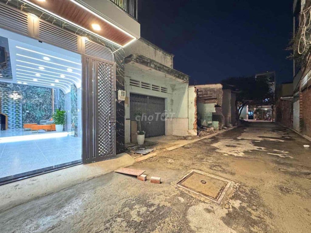 Nhà 4 Tầng xây mới 1/Tân Thới Nhất 2. Gần Trường Chinh. Giáp Tân Bình - Ảnh 2