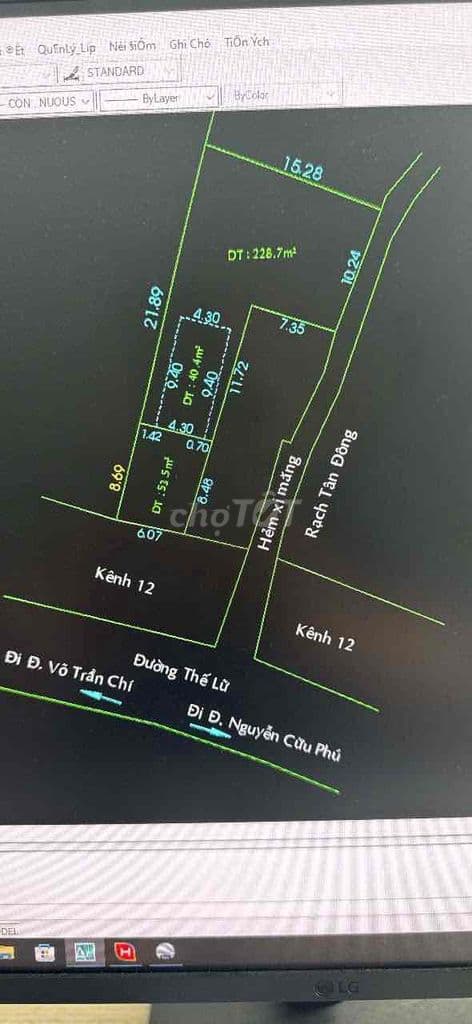 Bấn gấp đất ở bình chánh 282m vuông 12 tỷ