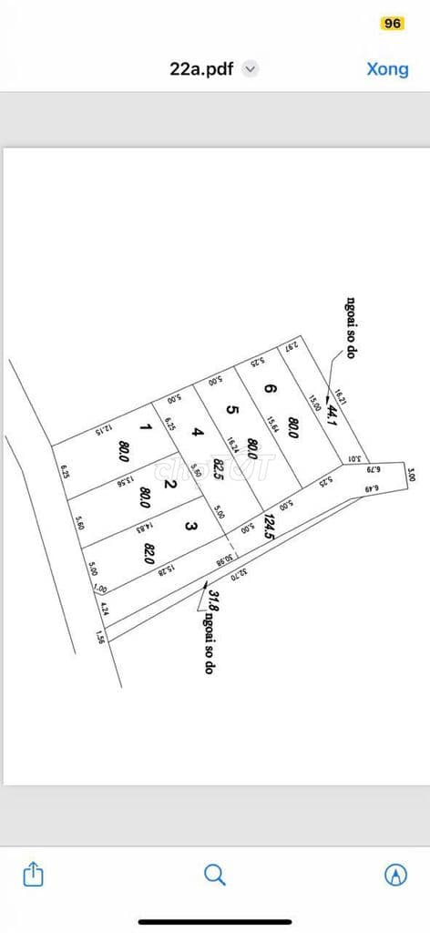 ĐẤT TRUNG TÂM HÀNH CHÍNH - KHU C OLYMPIC - THƯỜNG TÍN - HÀ NỘI