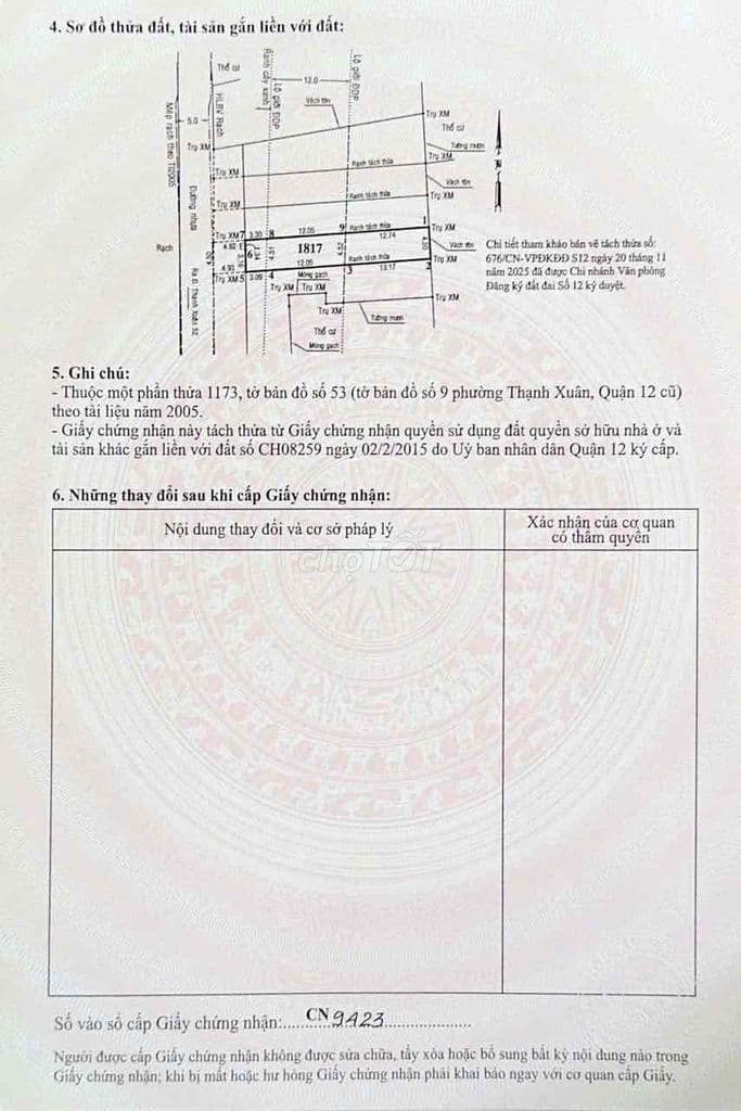 Hàng ngộp- 125m2 mặt tiền kênh số 3- tx52- Thạnh xuân- Quận 12- Tp.HCM - Ảnh 3