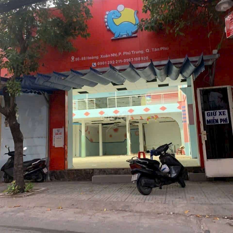 Bán nhà mặt tiền đường Hoàng Xuân Nhị , P Phú Trung, Q Tân Phú