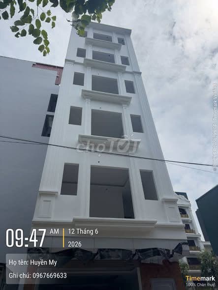 bán nhà đấu giá phú lương 55m2 7T thang máy - Ảnh 2