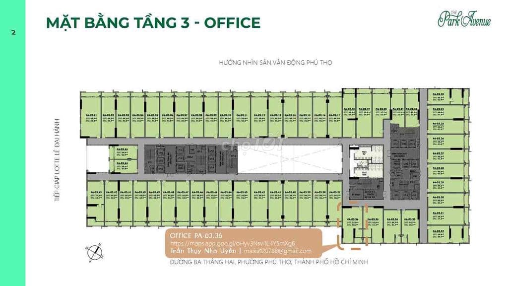 SANG NHƯỢNG OFFICE PA-03.36 - Ảnh 2