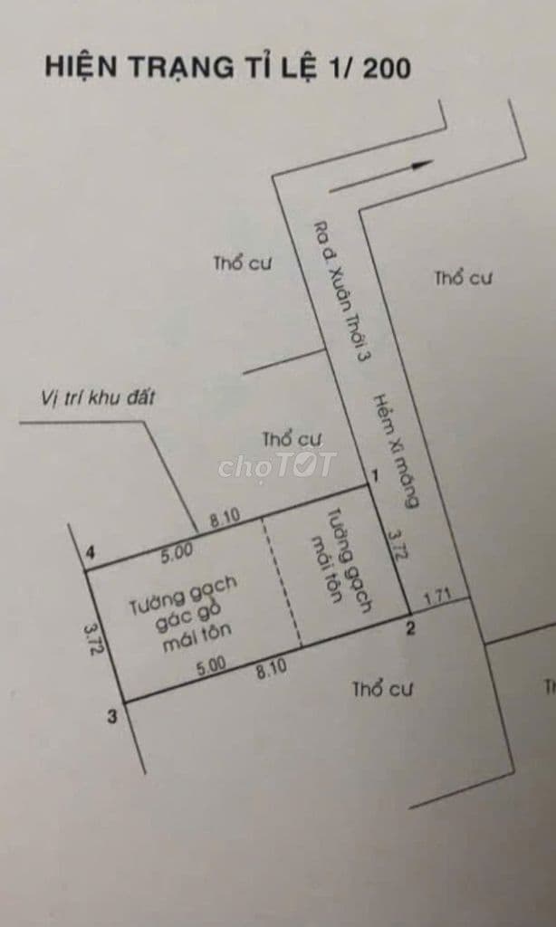 Nhà bán để ở 1 trệt 1 lững đúc - Ảnh 2