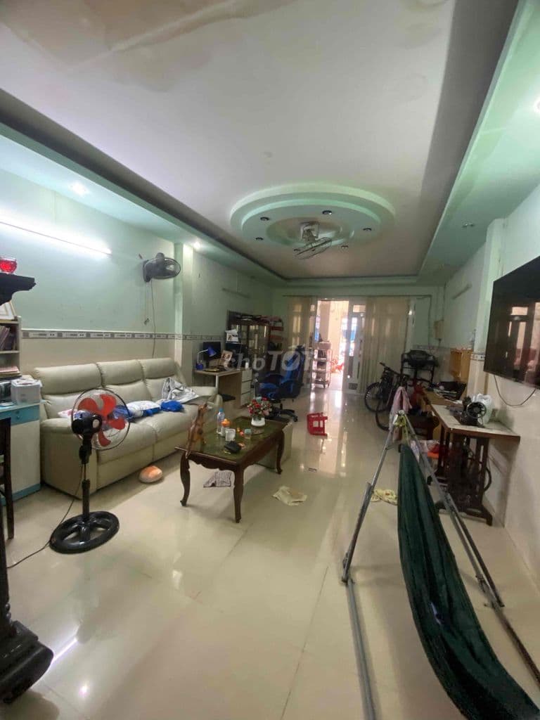 hẻm thông đường hoai thanh p14q8 4 m x 15 m nhà natt tien xd mới - Ảnh 2
