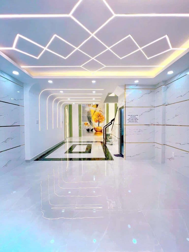 Nhà khu đồng bộ đường Lê Văn Quới: 5mx10m đúc 1 lửng 3 lầu - Ảnh 2