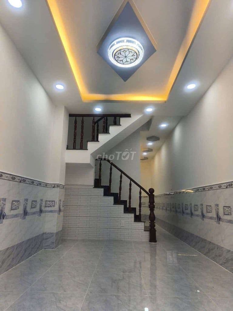 bán nhà 3,2m x 16m đúc 1 lầu 2pn 2wc - Ảnh 2