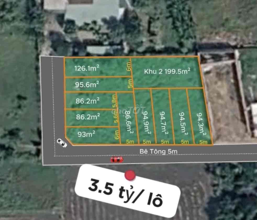 cc cần bán lô đất Gần Công Viên Sinh Thái Hóc Môn 5x20 SHR - đường 6m - Ảnh 3