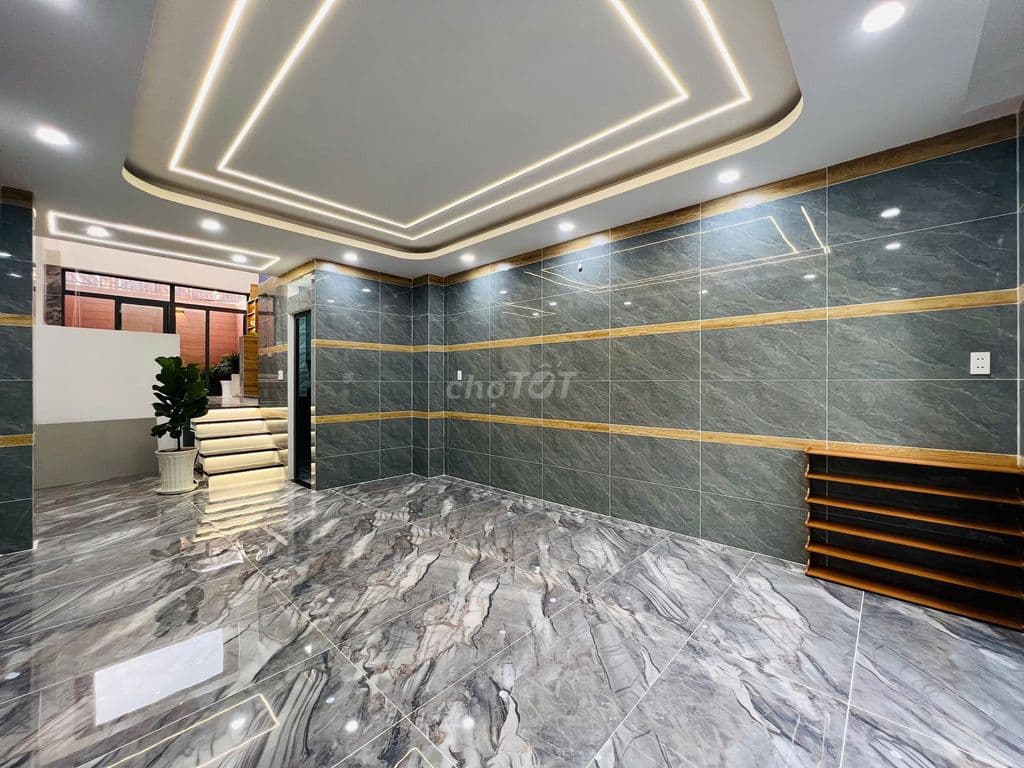Bán nhà mới 1/ An Dương Vương (4m*22m) hẻm 7m sát chợ Phú Lâm, Bà Hom - Ảnh 3