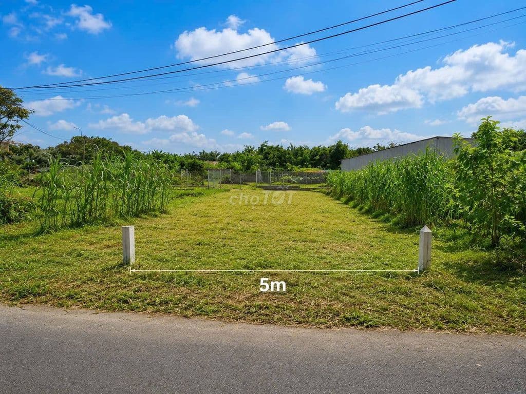 Bán gấp lô đất ngay Tân Phú Trung, 100m2 thổ cư, SHR, đường nhựa.