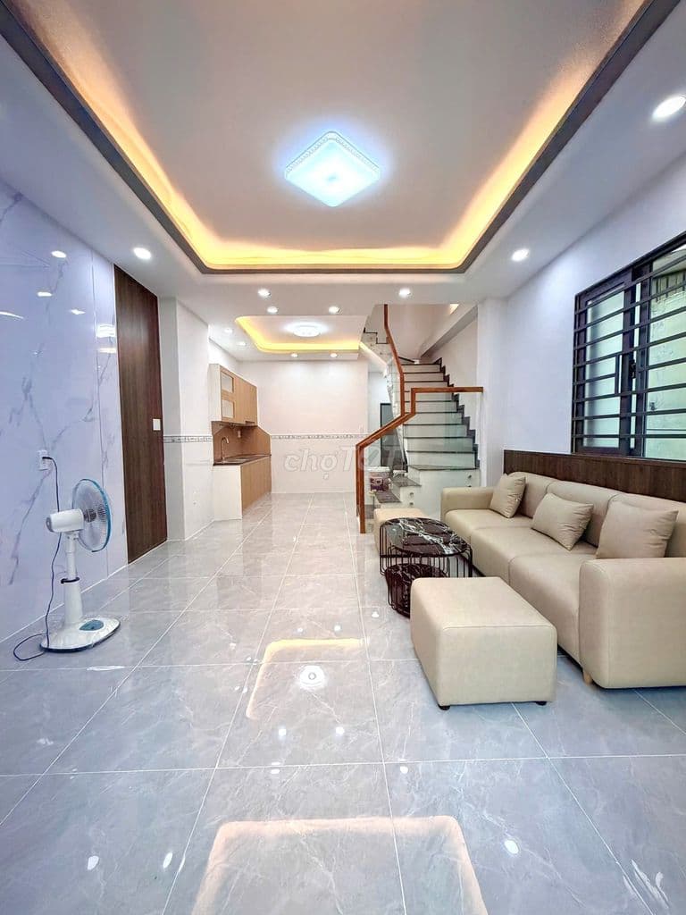 Nhà Hẻm 530 Tỉnh lộ 10 - Giáp Bà Hom Q6 Xây 1 lầu 3PN - Ảnh 3
