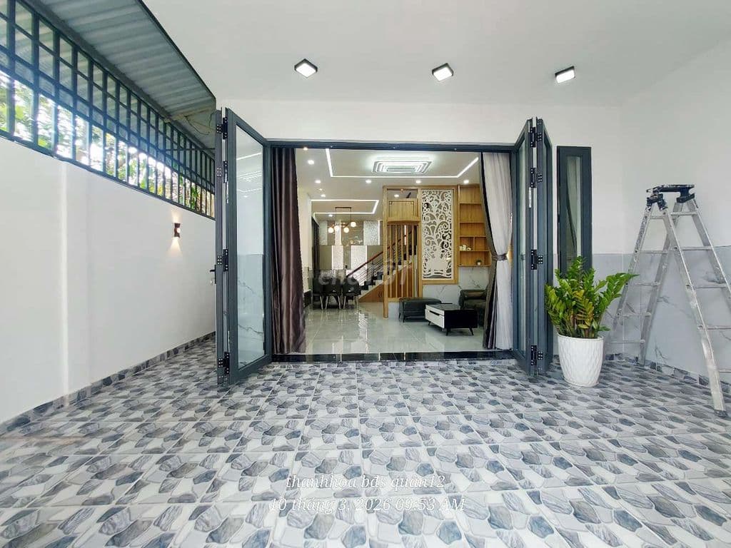 Bán nhà ngang 6 dài 12 sổ hồng thổ cư riêng đường tx 25 vào 100 m - Ảnh 3