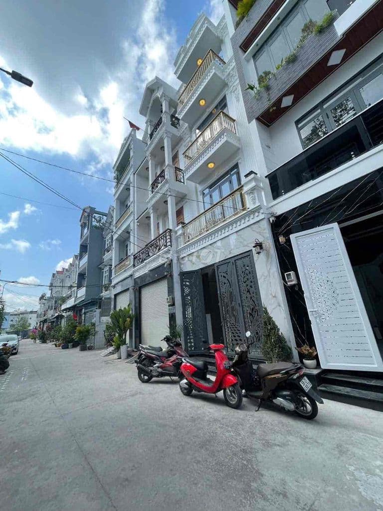NHÀ PHỐ XÂY DỰNG MỚI ĐƯỜNG RỘNG 8M 2279 HUỲNH TẤN PHÁT KHU DÂN TRÍ CAO - Ảnh 2