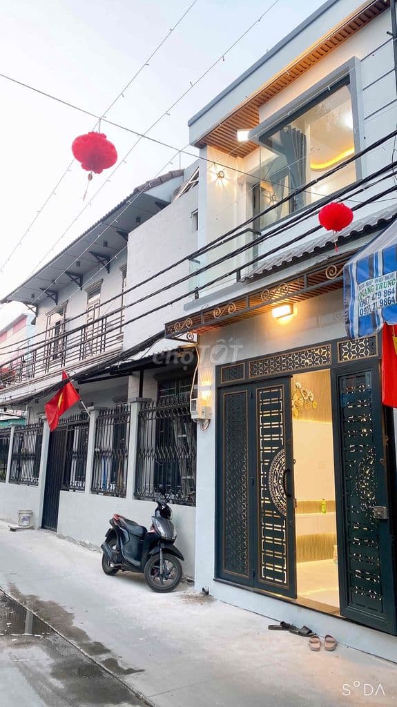 nhà hẻm xe hơi Q7 lô nhì htp sổ chubg mua bán vi bằng - Ảnh 2