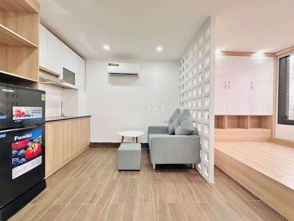 khai trương CCMN 2n1k 40m2 Full đồ, máy giặt riêng gần BKX, HBT - Ảnh 2