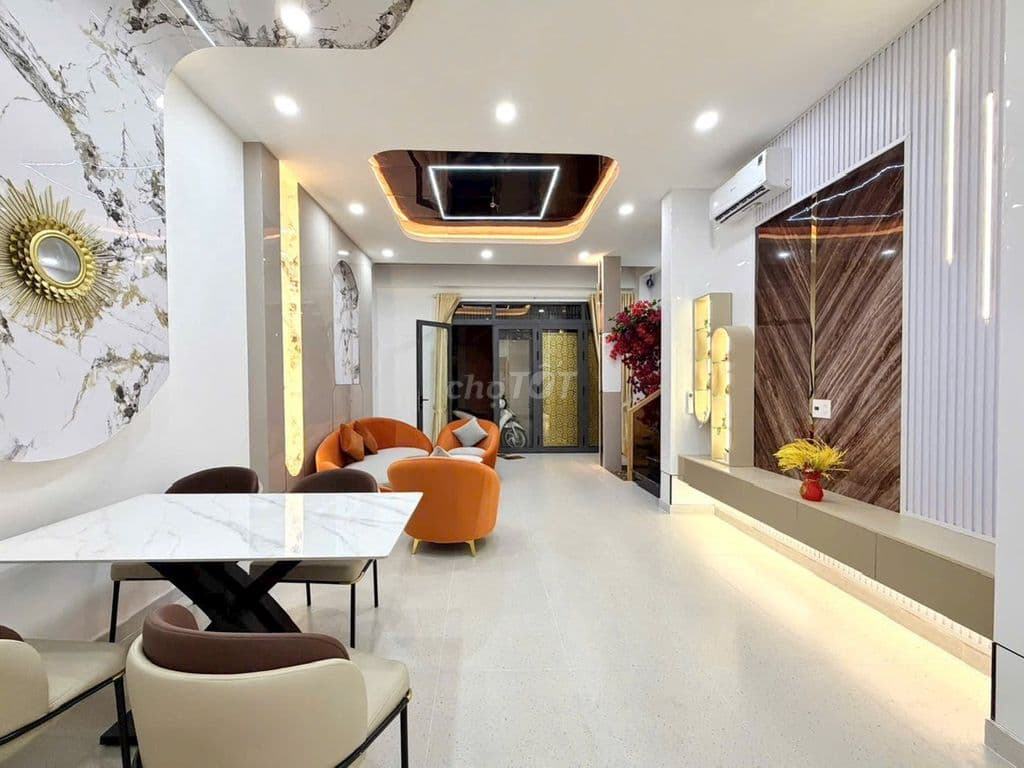 NHÀ 3 TẦNG 64m2, SÁT HẺM OTO GẦN MẶT TIỀN NƠ TRANG LONG - Ảnh 3