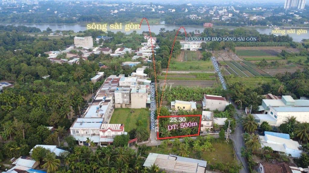 Đất view sông Sài Gòn tiếp giáp Bình Dương cần bán - Ảnh 3