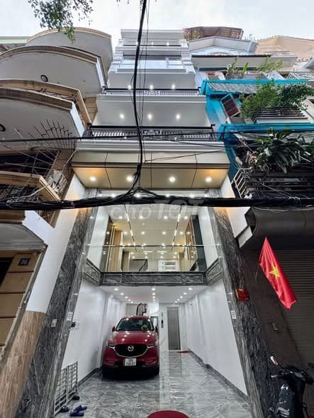Bán Toà nhà văn phòng 7 tầng thang máy Đền Lừ, ô tô tránh, 50m2, MT 4.