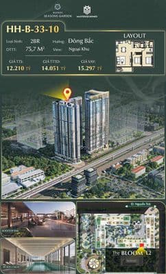 Căn Hộ 2 ngủ - Hà Nội Season Gardend - Ảnh 2