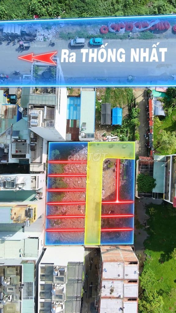 BÁN ĐẤT NỀN VIEW SÔNG HẺM XE HƠI THỐNG NHẤT GÒ VẤP - Ảnh 3