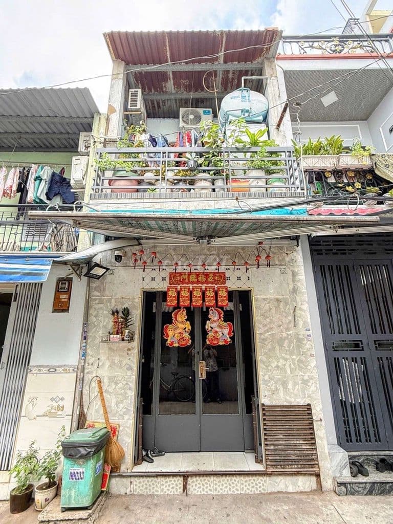 NHỈNH 2 TỶ NHÀ BÁN GIÁP QUẬN 6 - TÊN LỬA - 30M2 - 3PN - SỔ HỒNG RIÊNG - Ảnh 2