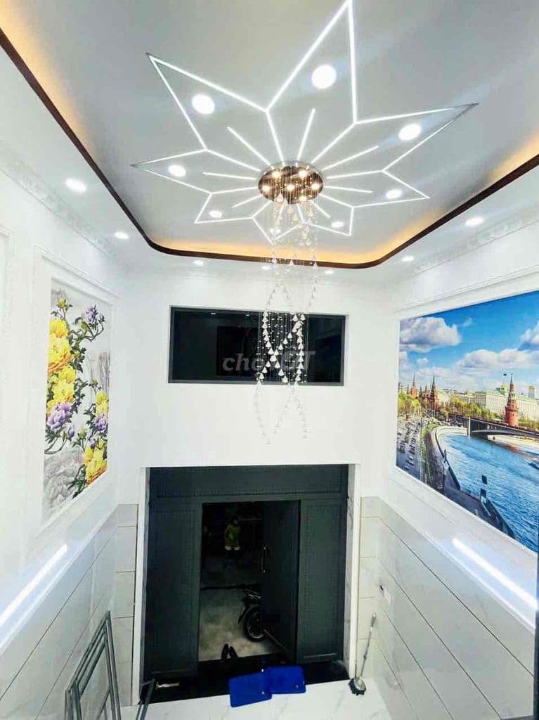 BÁN NHÀ KHU GÒ XOÀI - XE HƠI TỚI NHÀ -76M2 - 2 TẦNG MỚI ĐẸP - NỘI THÂT