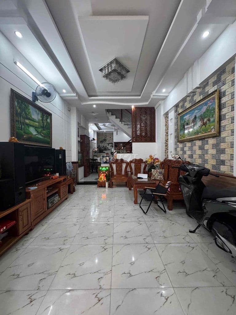 Nhà Bán 1/ Nguyễn văn khối DT 4x15 đúc 3,5 tấm - Ảnh 2