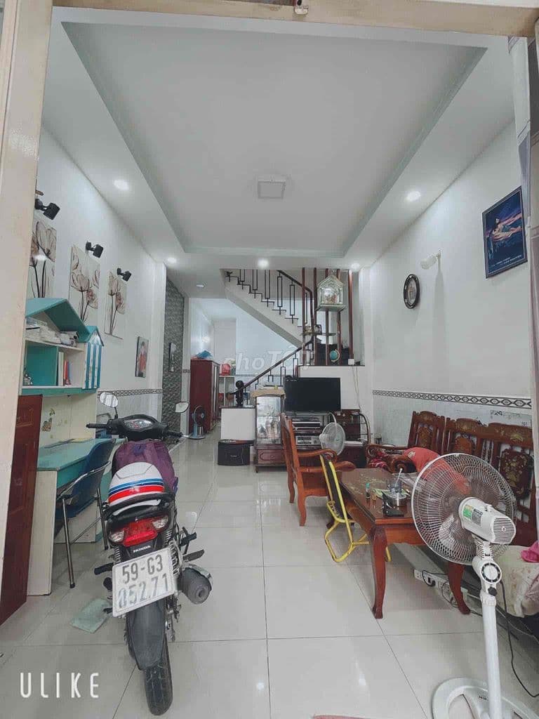 50m2- NHÀ 2 TẦNG- HẺM XE HƠI THÔNG- HẬU GIANG Q6