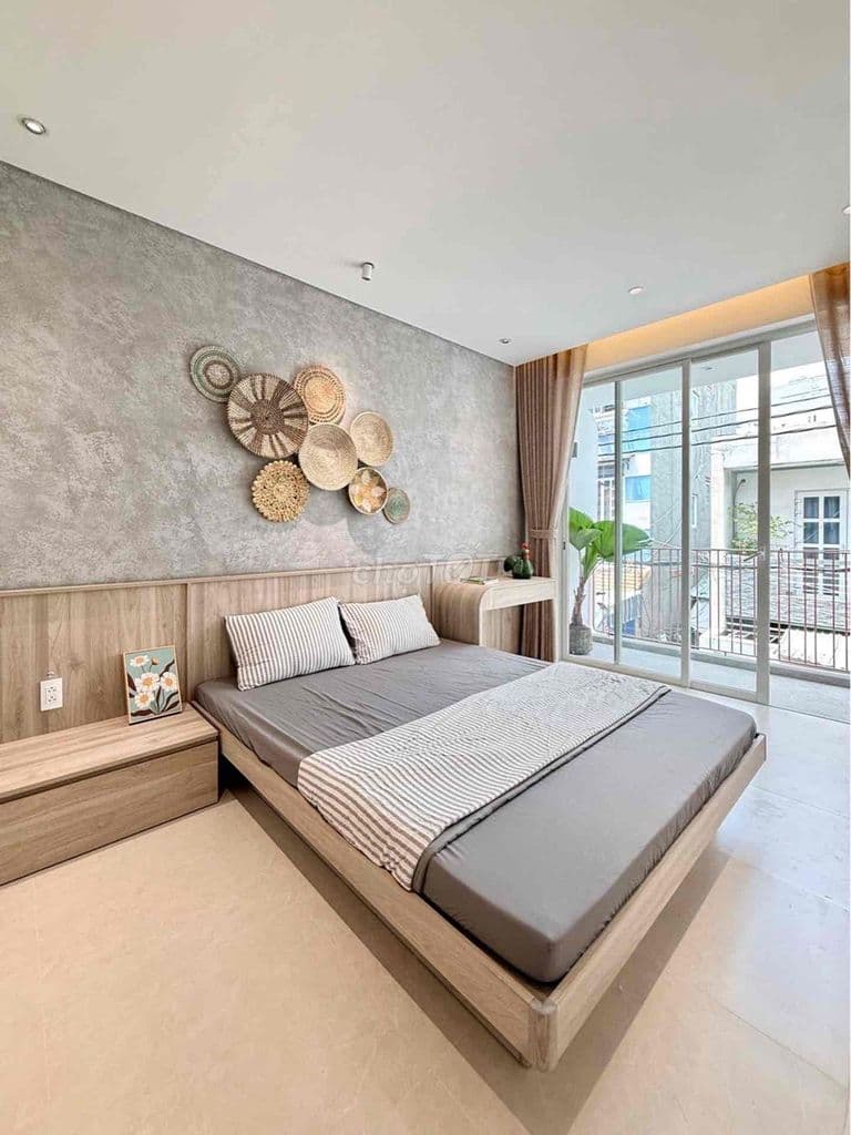 THIẾT KẾ TAO NHÃ - HẺM Ô TÔ 1 TRỤC - 45m2 2 TẦNG - TRƯỜNG SA - GIÁP Q1