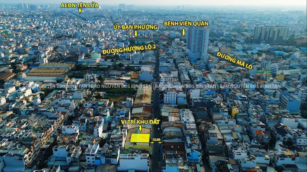 Bán Đất Mặt Tiền Hẻm Xe Tăng 413 Lê Văn Quới 4x20m Giá Tốt 8,6 Tỷ SHR