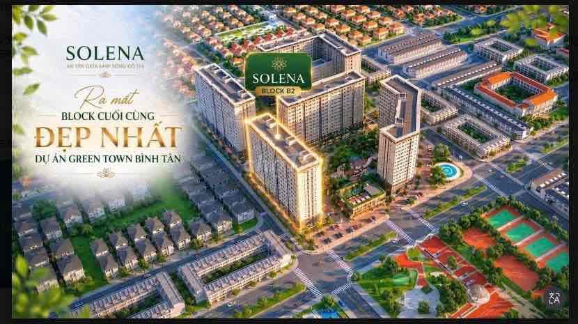 Mua Green Town Bình Tân giá f0 trực tiếp Chủ đầu tư