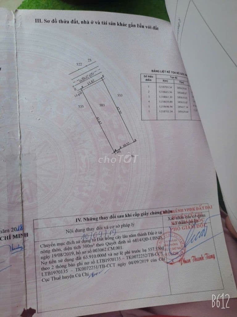 Đất mặt tiền đường 490 xã Phạm Văn Cội, Củ Chi - Ảnh 2