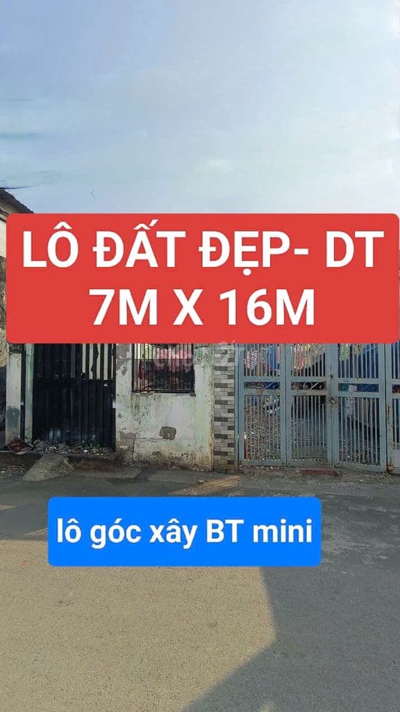 CHỦ CẦN BÁN GẤP - 7X16M- ĐƯỜNG 11 TRƯỜNG THỌ
