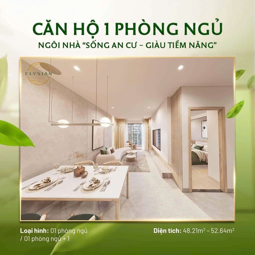 ELYSIAN CHÊNH LỆCH 100TR BÁN CĂN 2PN - Ảnh 3