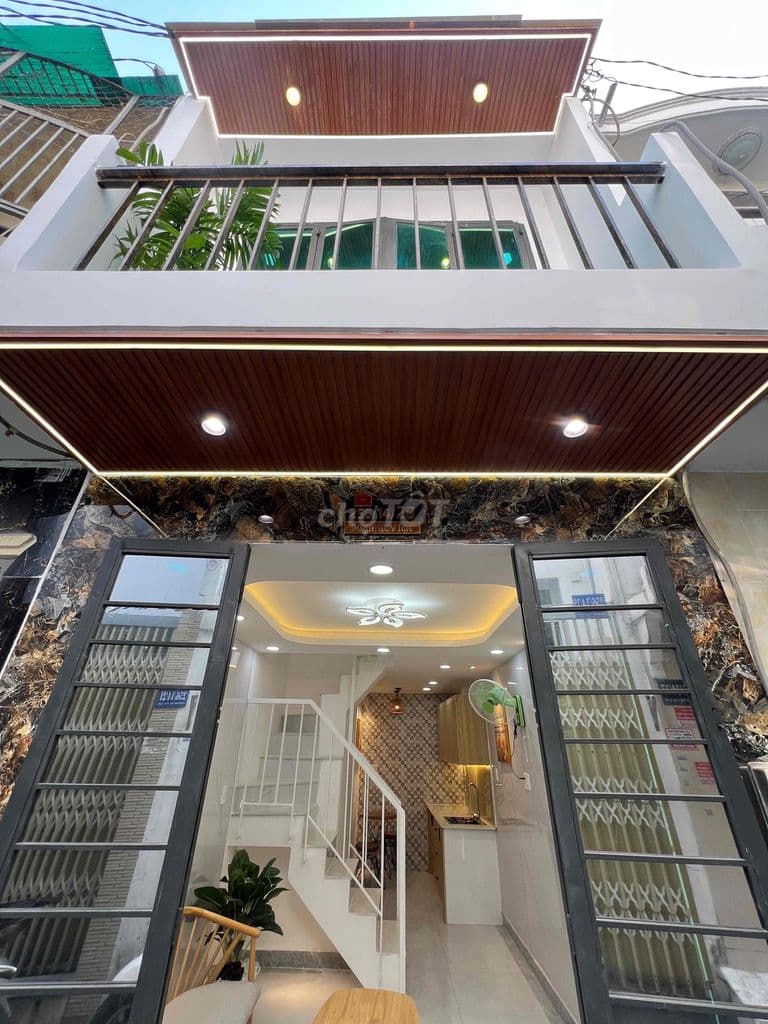 Nhà 3 Tầng - HXH Phan Huy Ích - 2PN - 3WC - Full nội thất - Chỉ 2.9 Ty