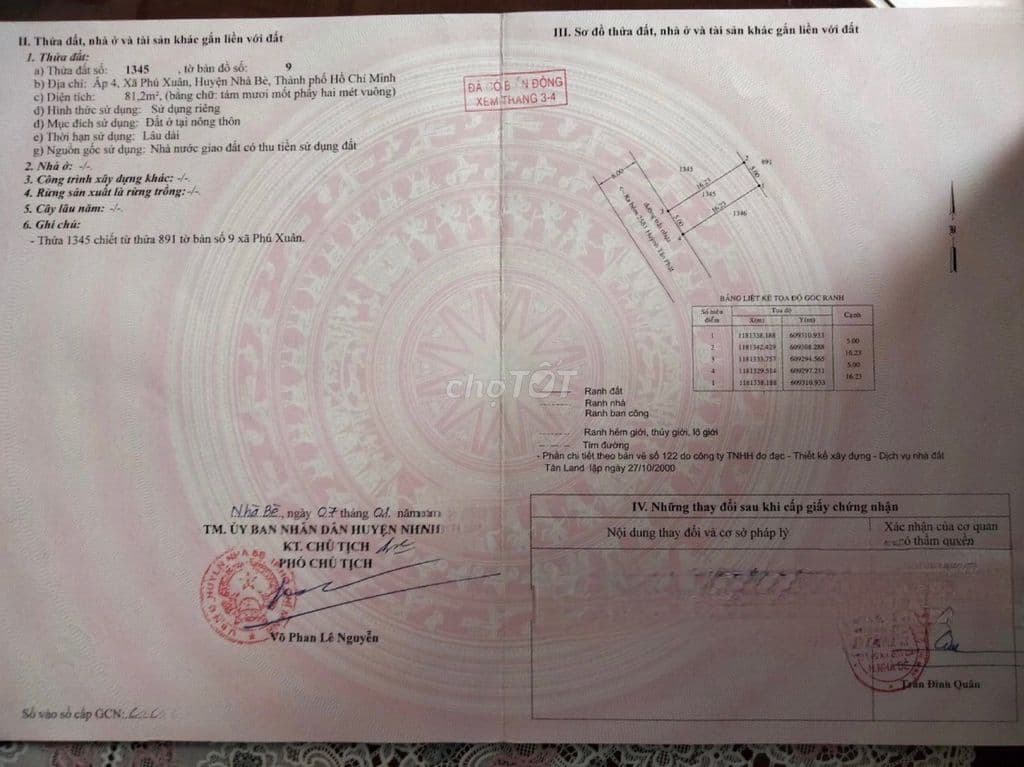 Bán Đất KDC Green Riverside đường Huỳnh Tấn Phát, 82m2, giá 5 đồng