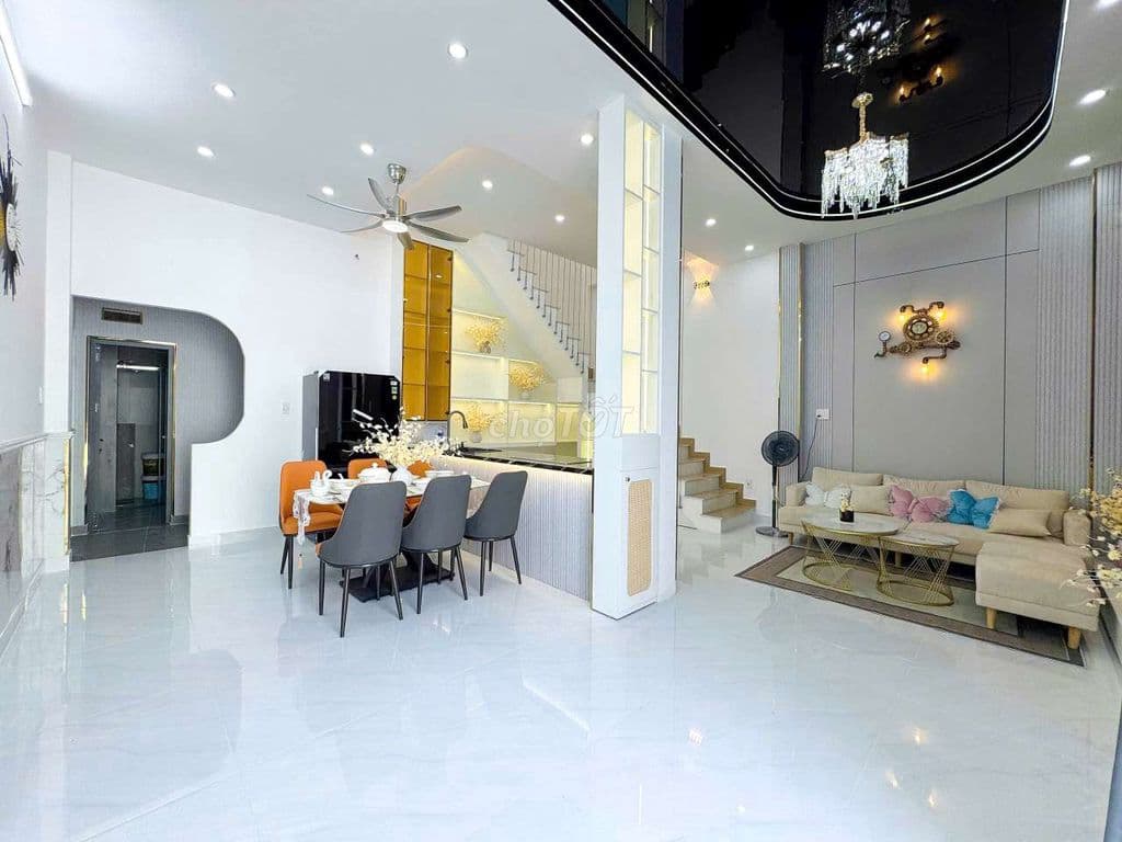 Nhà Mới Sổ Hồng 60m, 2 Tầng, Huỳnh Tấn Phát, Nhà Bè - Ảnh 2