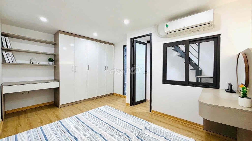 Hot! Căn tập thể 4 tầng , sổ hồng Khâm Thiên-Xây như thổ cư-30m;4N;3VS - Ảnh 2